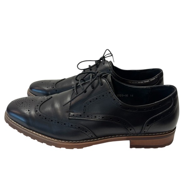 UV Signature Black Label Leather Wingtip Oxford Dress Shoes Mens‎ Size 14 #Shoes main image 6